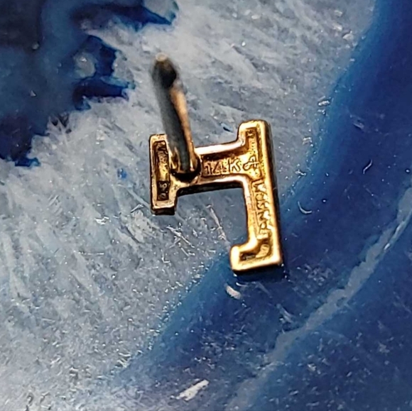 Vintage Anson 14K L Initial Tie Tack. - Picture 5 of 9